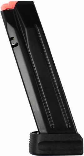 CZ USA P-10 F Full Size 15 Round Magazine 9mm Luger Reversible Release Compatible Matte Black Finish